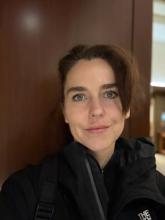 image of poet Mary Reilly's face